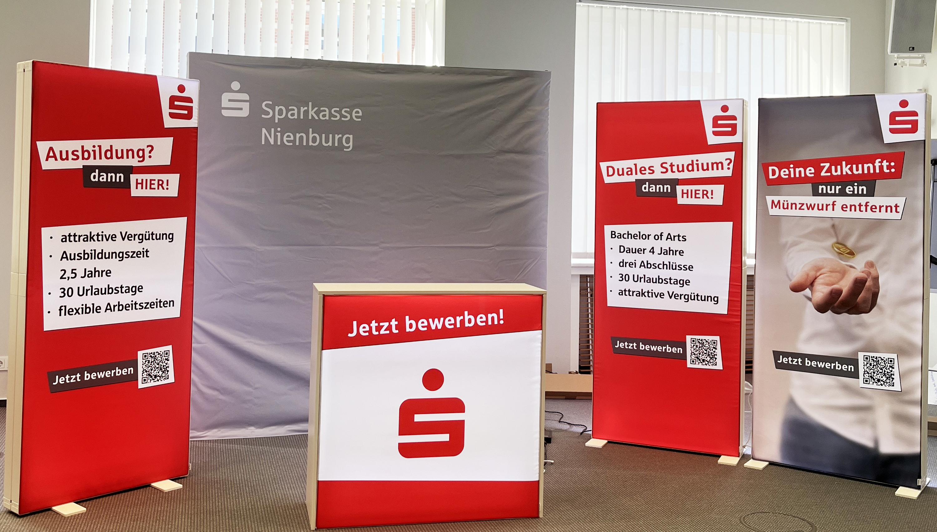 Messestand: Sparkasse Nieburg