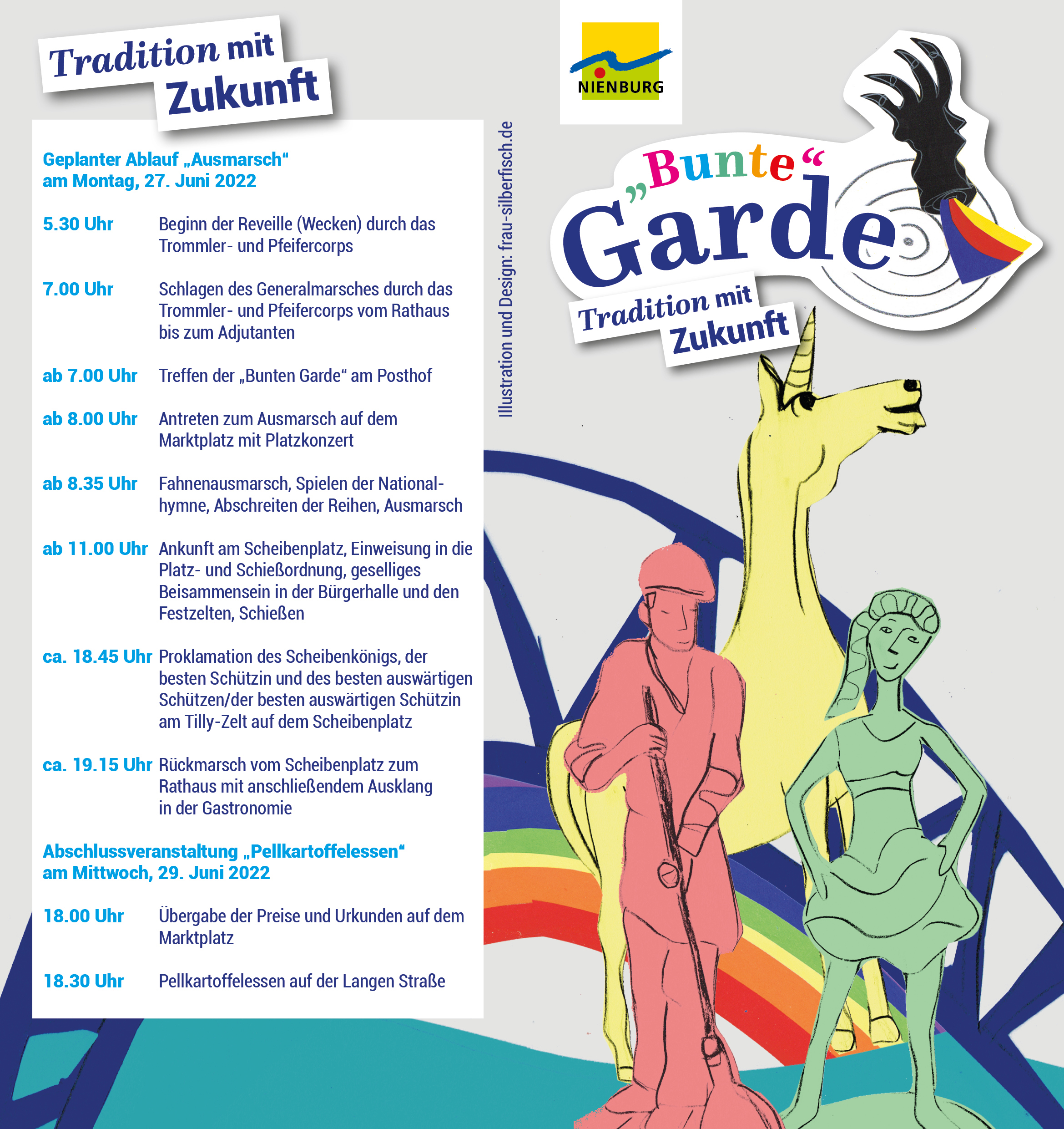 Flyer: Bunte Garde Nienburg